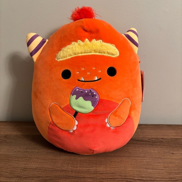 Squishmallows Other - Squishmallows Earnest the Orange Monster
